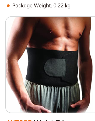 EVIDA Black Support Waist Protection (ZLWS07)